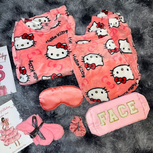 Hello Kitty Fluffy Pyjama Gift Box