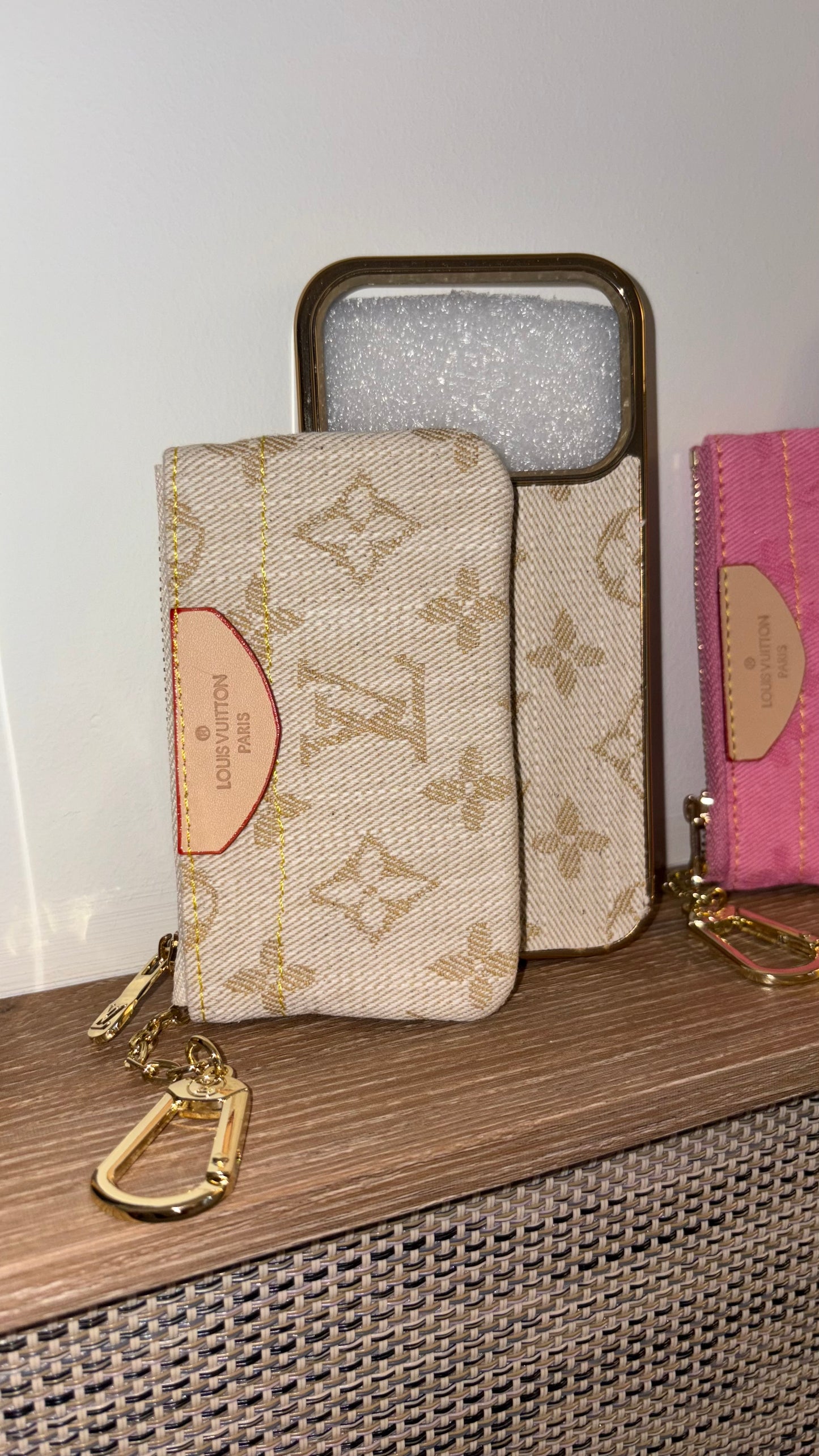 Louie 2pc Set (Phone Case & Coin Purse)