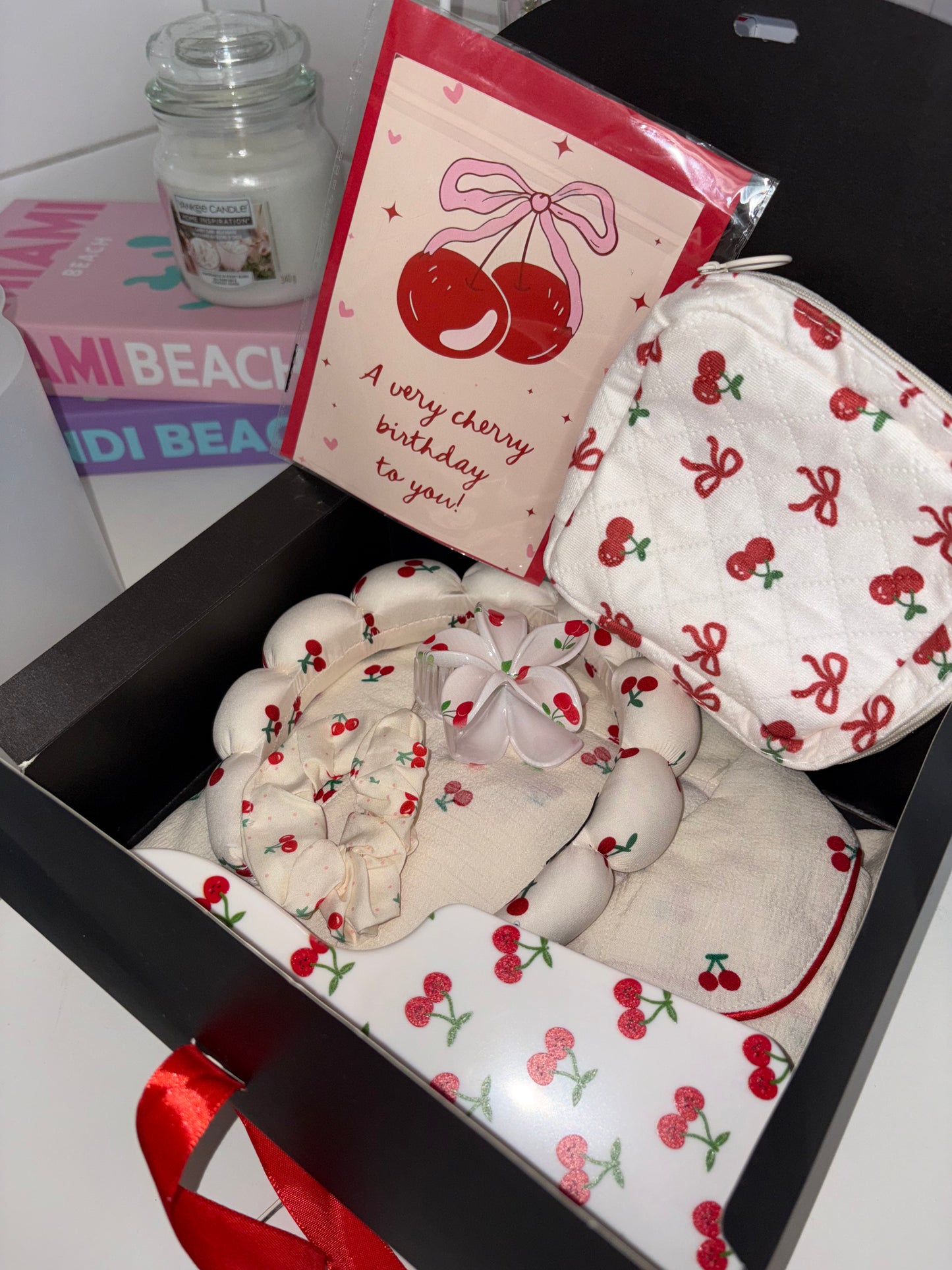 Cherry Pyjama Gift Box