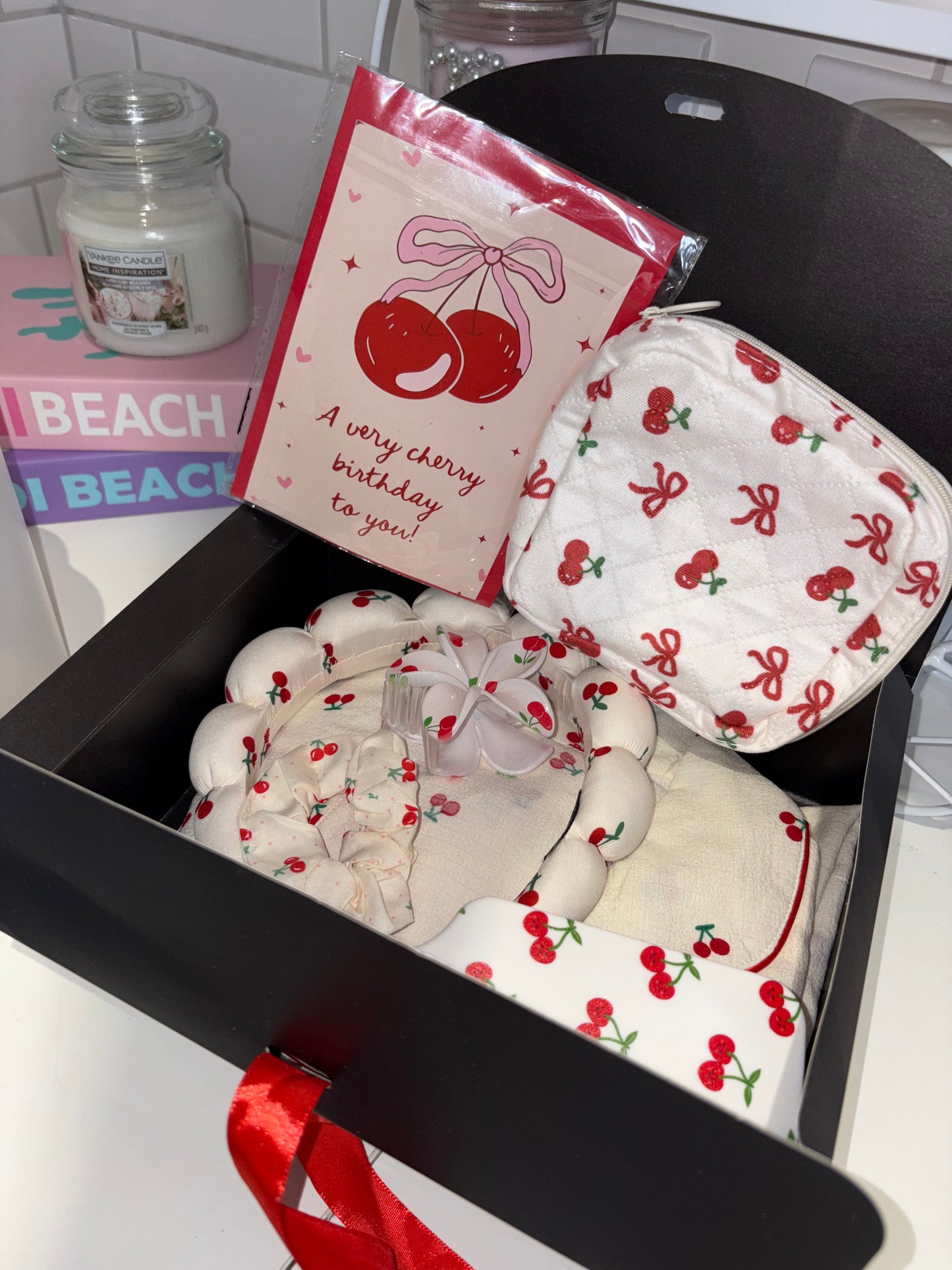 Cherry Pyjama Gift Box