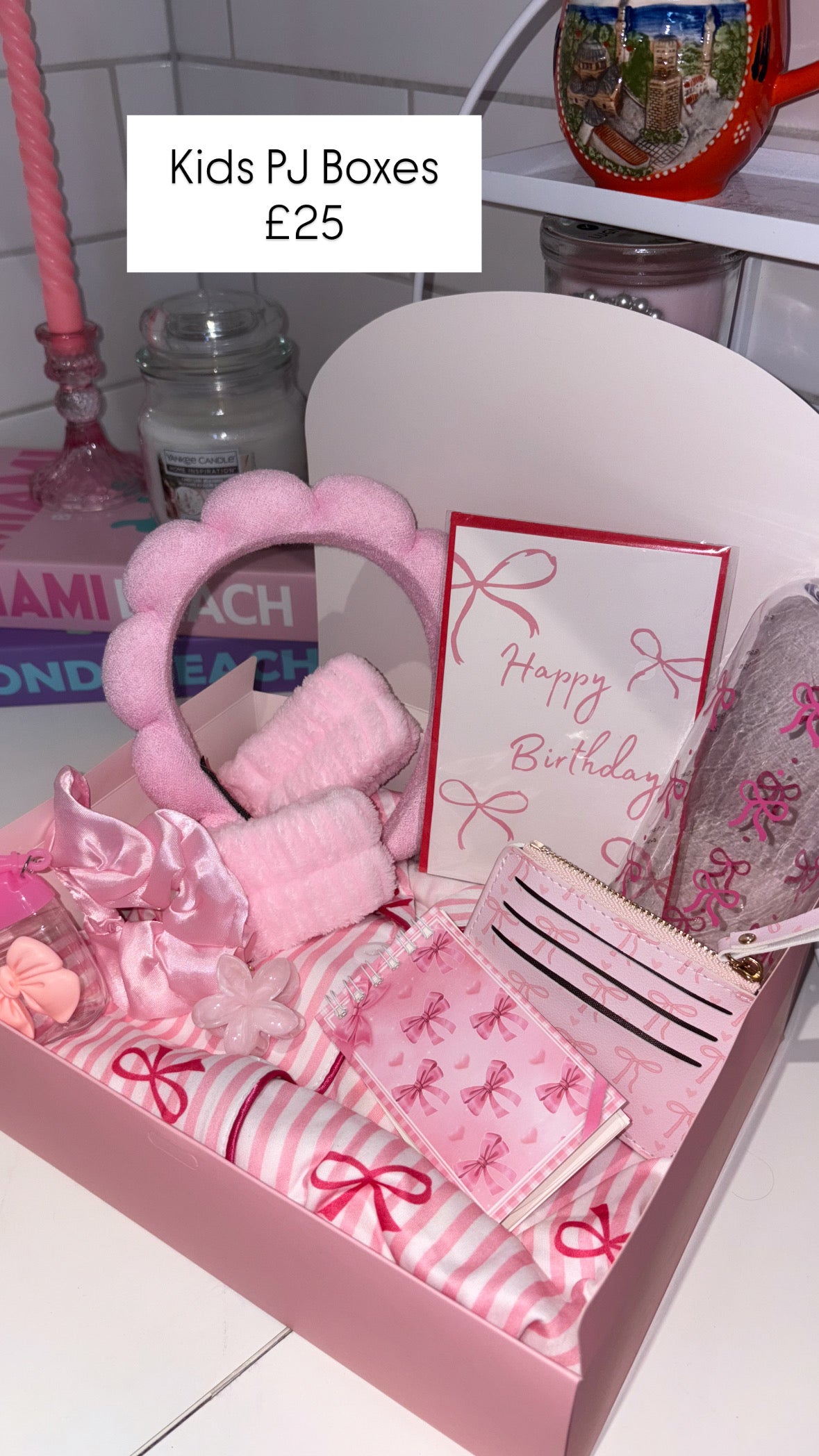 Children Bow Pyjama Loungwear Gift Box