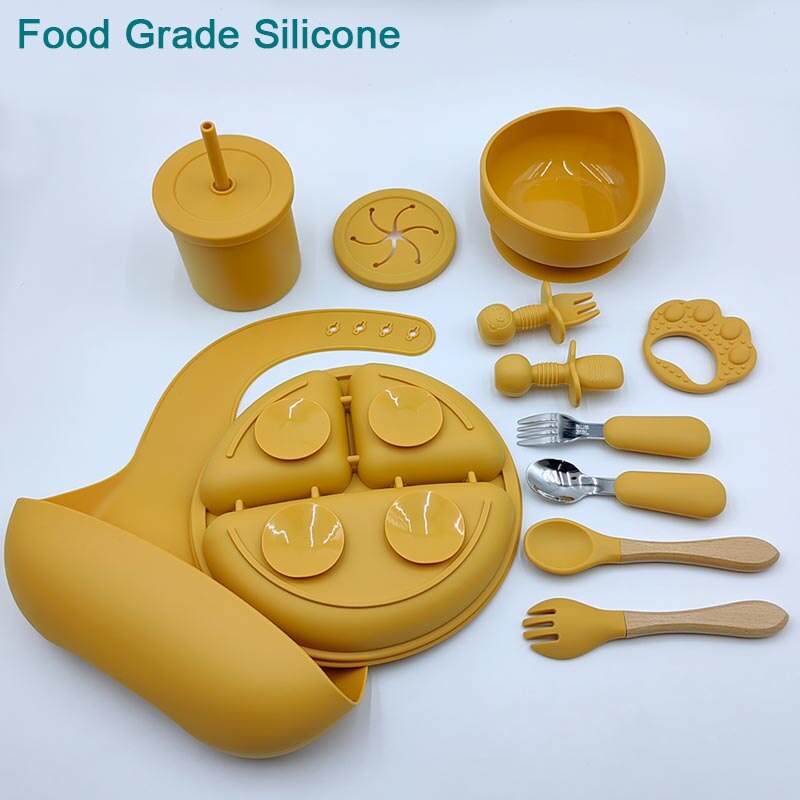 14 Pcs Custom Baby Feeding Sets