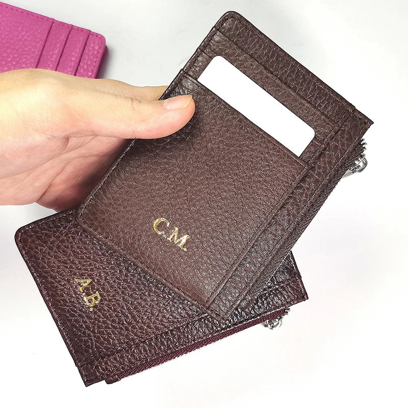 Custom Leather Coin Purse