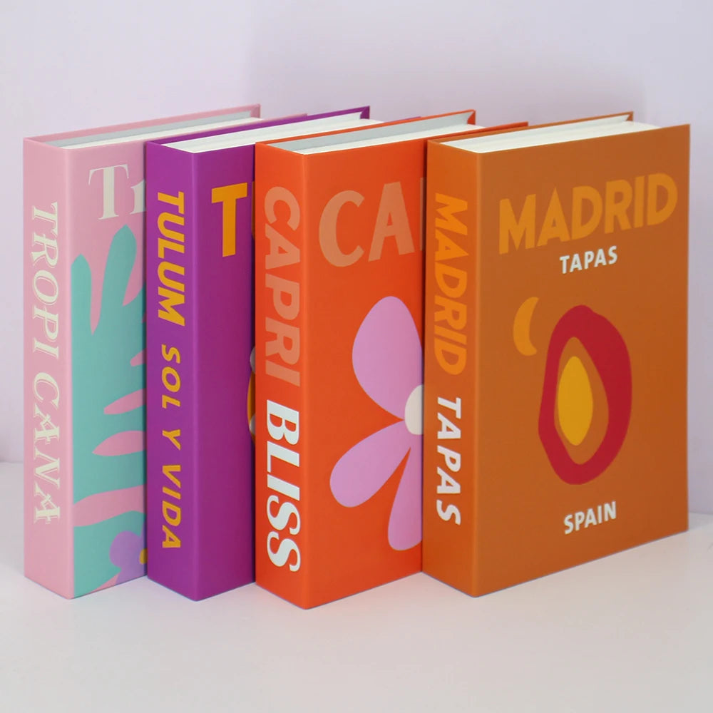 Vacation Series Luxury Decor Books