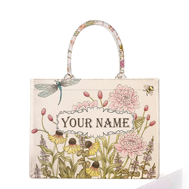 Personalised Large Capacity Canvas Tote Travel Bag