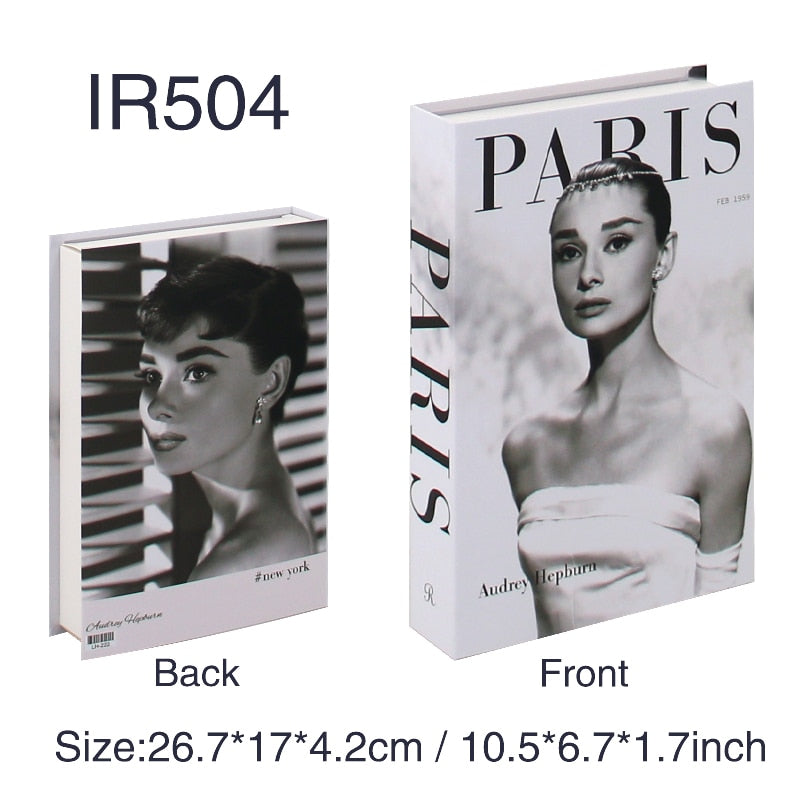 Opeanable Storage Luxury Decor Book