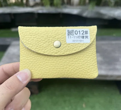 Genuine Leather Custom Coin Purse