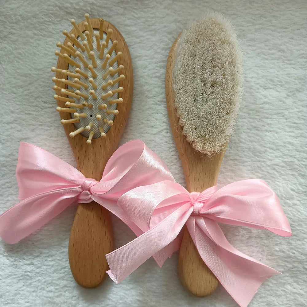 Engraved personalised wooden hairbrush Customized Bridesmaids Hair Comb Gifts Children's Birthday Present Christmas Present