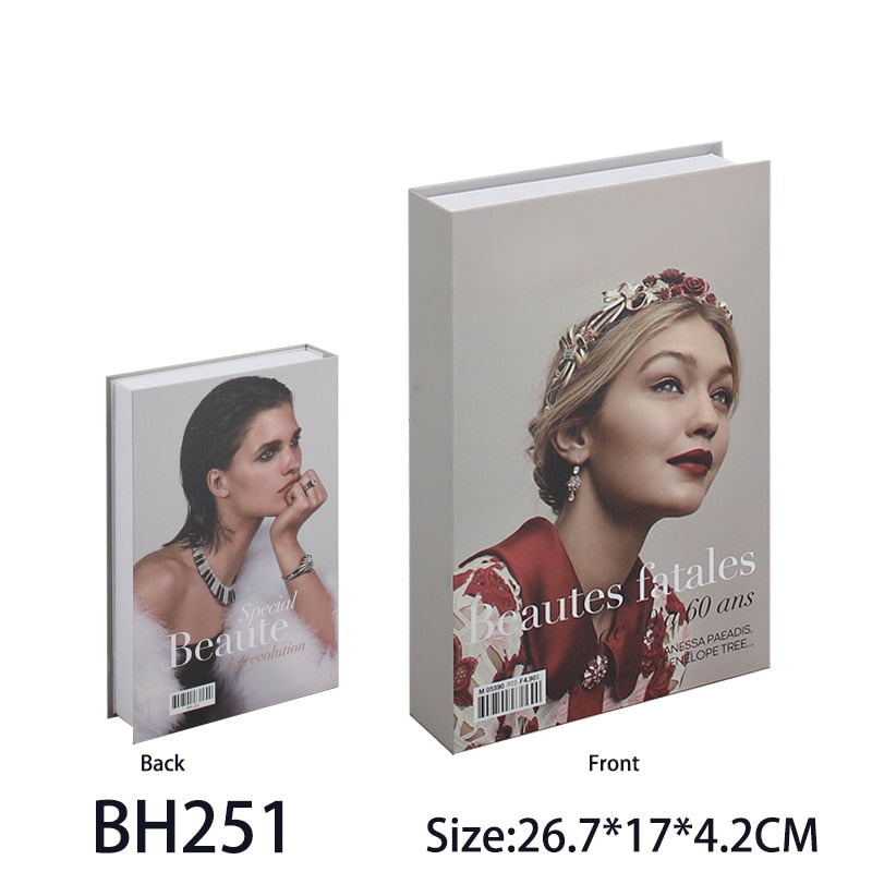Opeanable Storage Luxury Decor Book