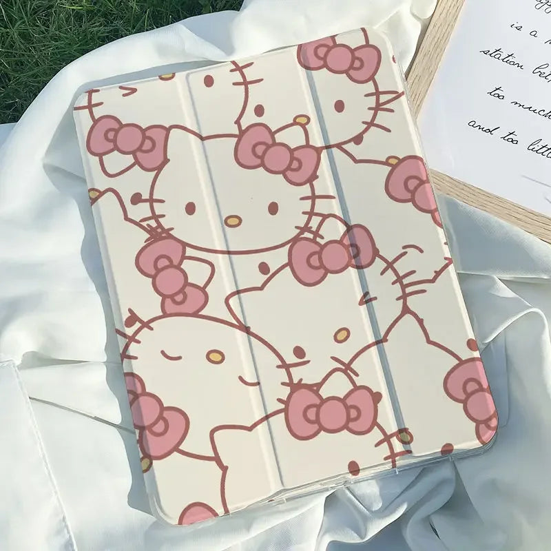Anime kitty Ipad Smart Cover