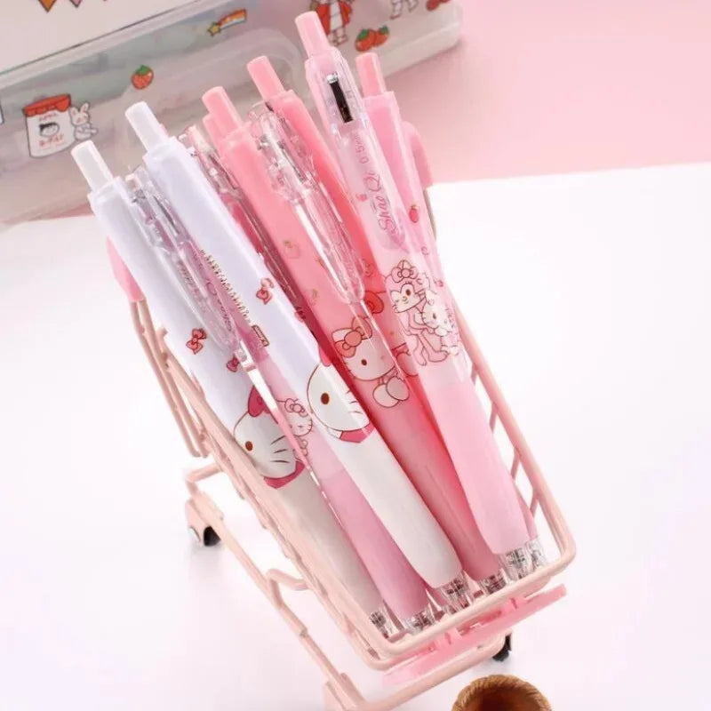 Hello Kitty Sanrio animation peripheral cartoon children's pen holder creative kawaii desktop storage box ornaments wholesale