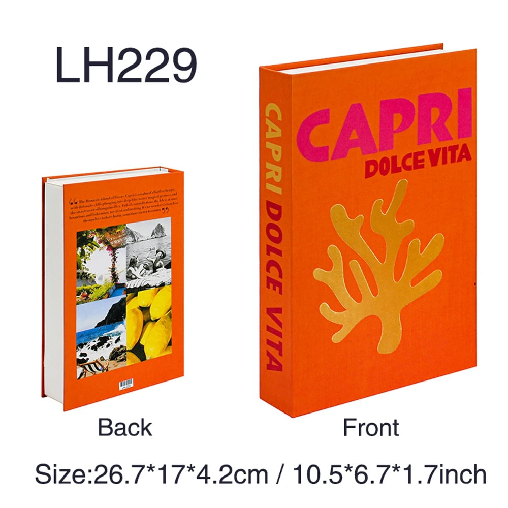 Vacation Series Luxury Decor Books