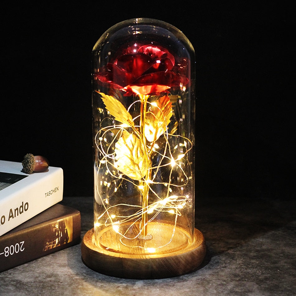 SALE Light Up Rose Domes