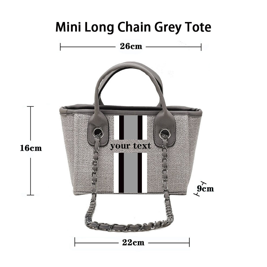 Personalised Monogram Tote Bag