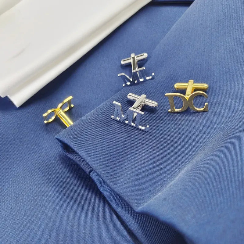 Custom Letters Cufflinks