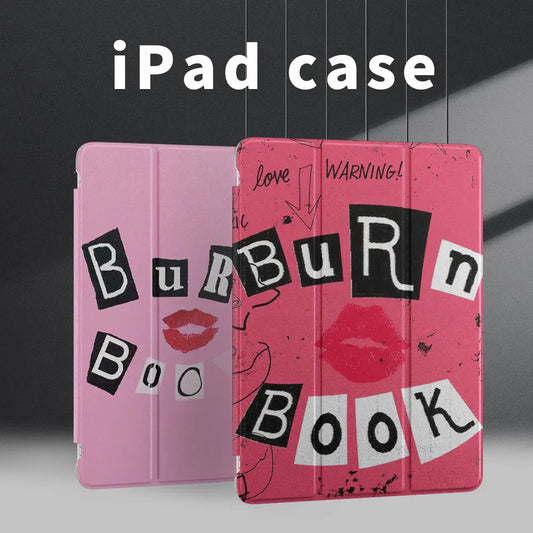 Ipad case text style pattern Air 5 4th 6th 10.9 For Funda ipad 9th 10th 7th 8th Generation Mini 6 2024 10.2 9.7 8.3in 2018Cover