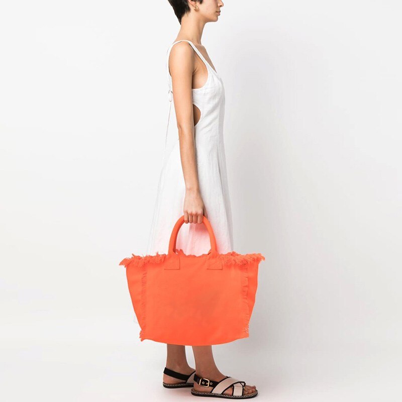 Stripe Print Tassel HandBag Customisable