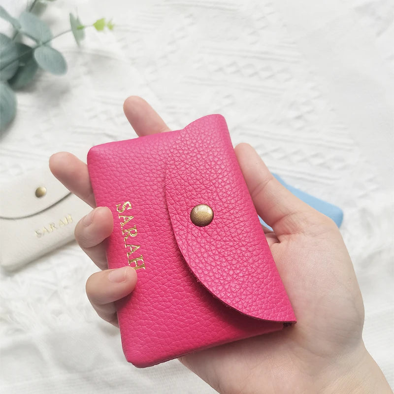 Genuine Leather Custom Coin Purse