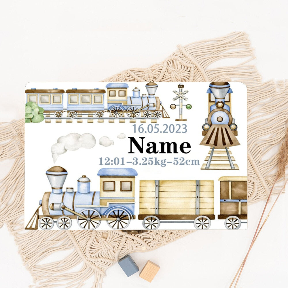 Personalised Baby Wooden Memory Box