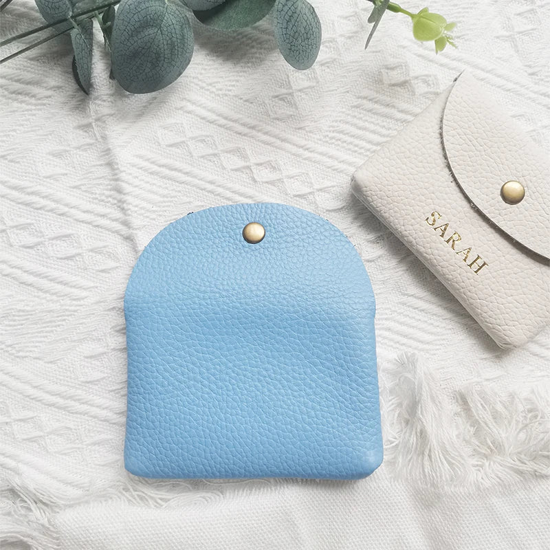 Genuine Leather Custom Coin Purse