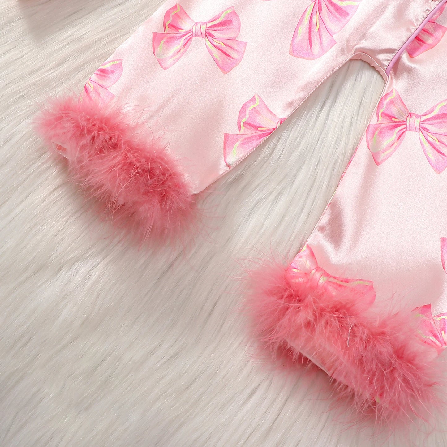 Satin Baby Pyjamas Spring