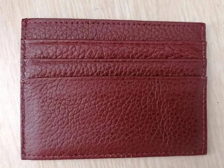 Custom Cowhide Card Holder