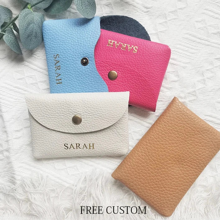 Genuine Leather Custom Coin Purse
