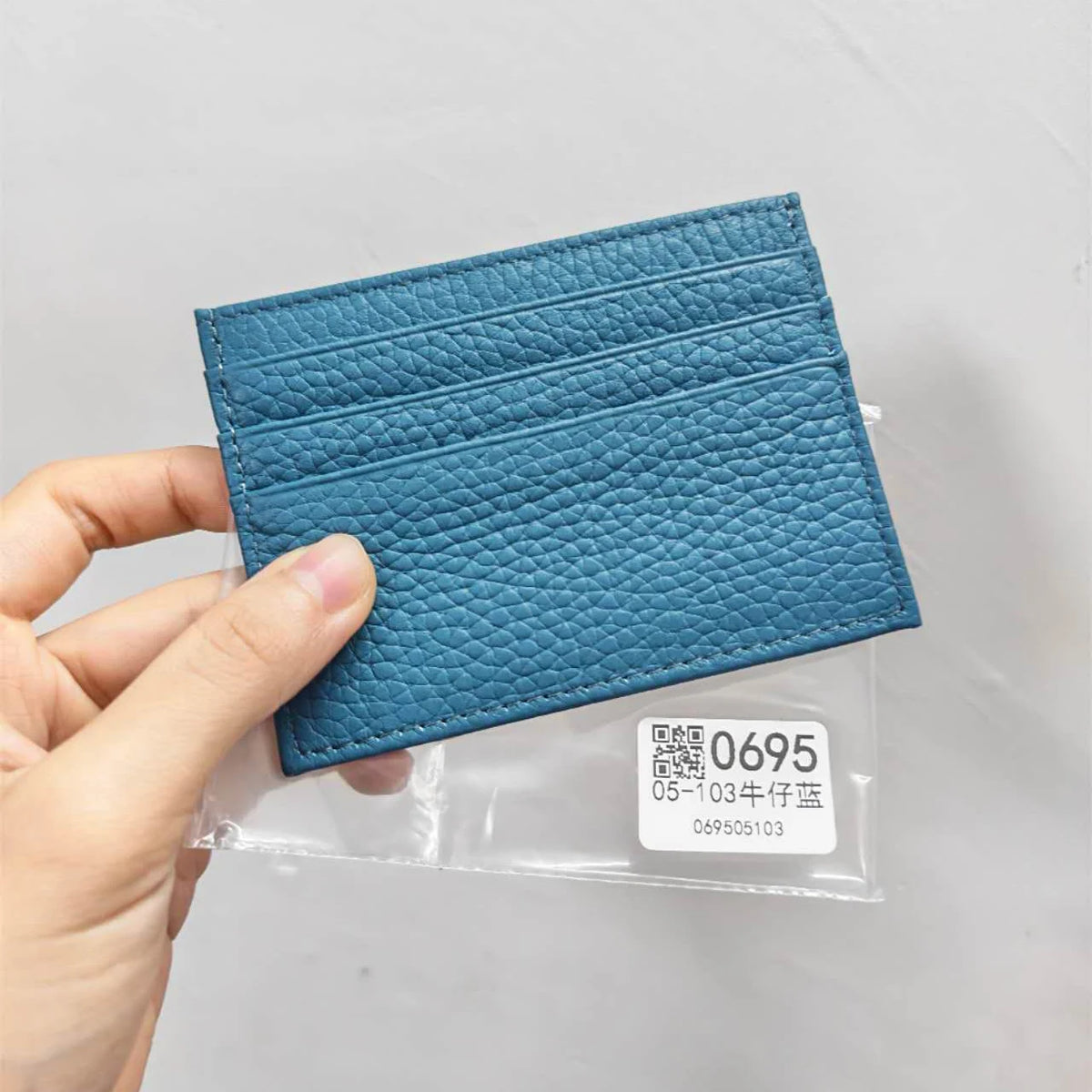 Custom Cowhide Card Holder