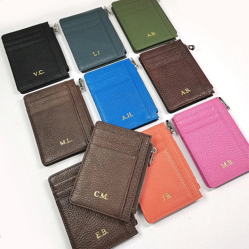 Custom Leather Coin Purse