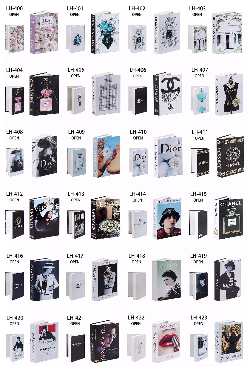 Opeanable Storage Luxury Decor Book