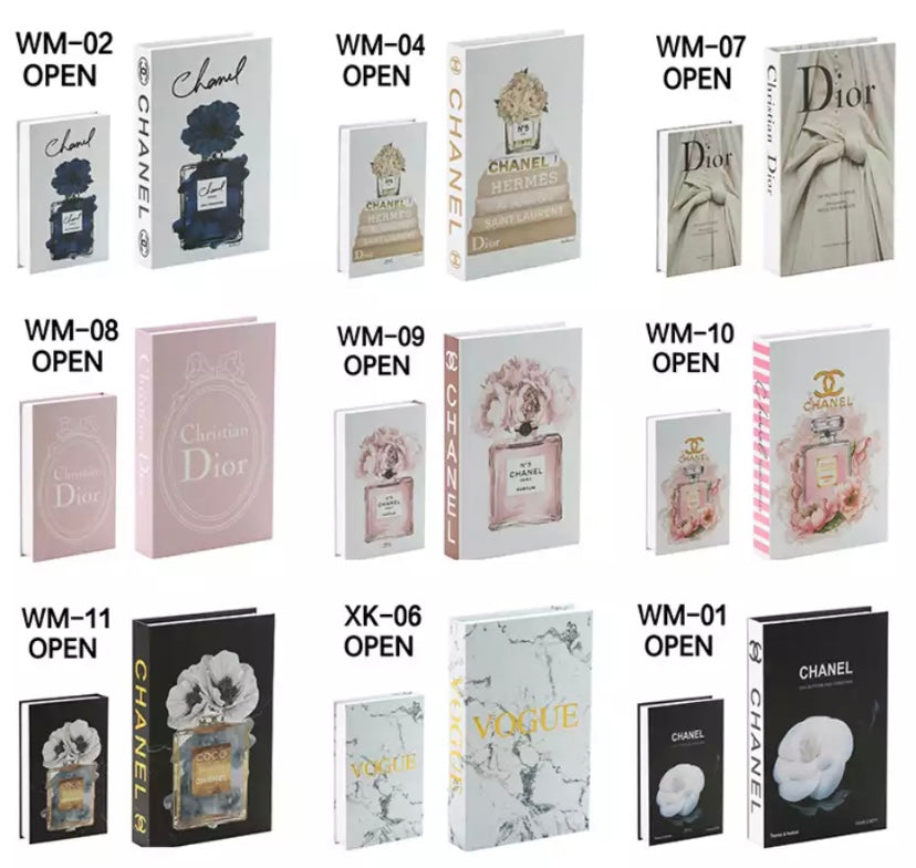 Opeanable Storage Luxury Decor Book