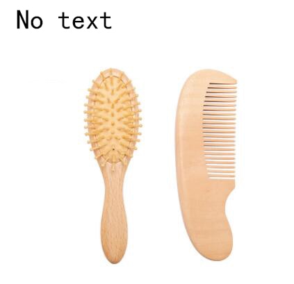 Personalised Baby Girl Comb Bath Wooden Set