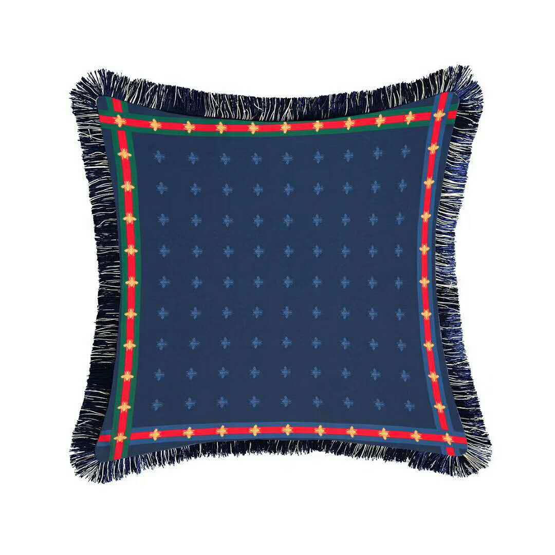 Luxury GG Printing Square Pillowcase Cushion Cover