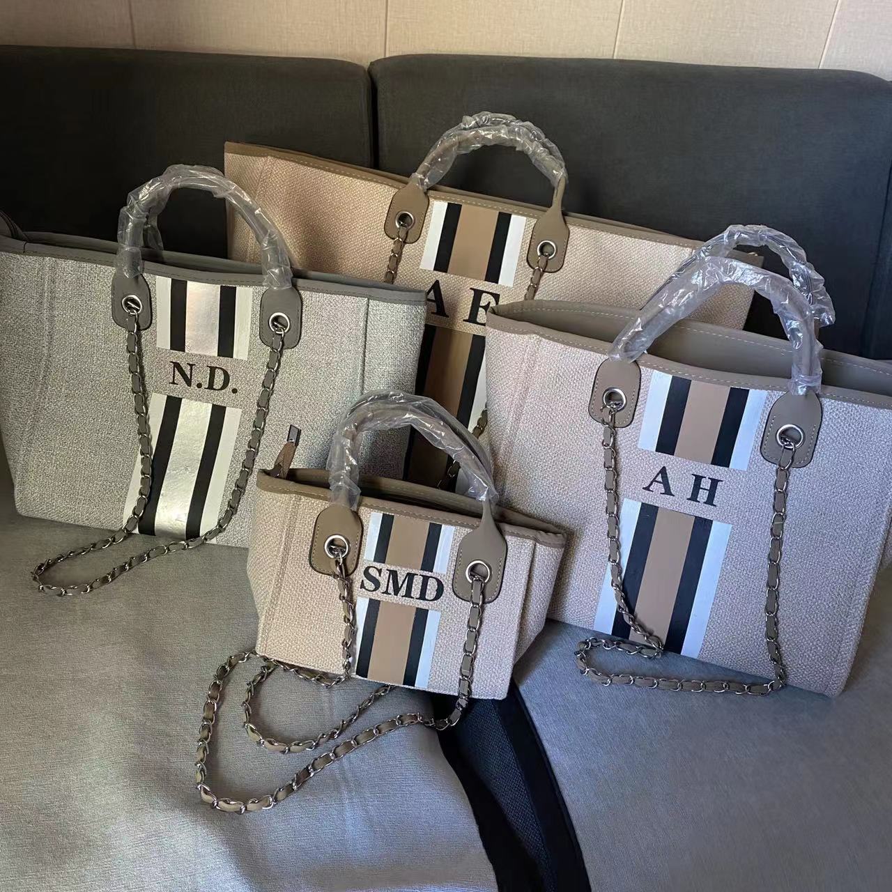 Personalised Monogram Tote Bag
