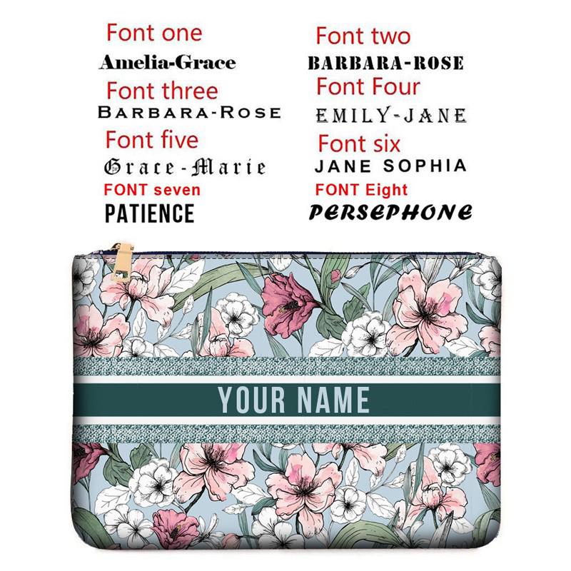 Custom Pattern Clutch Pouch Bag