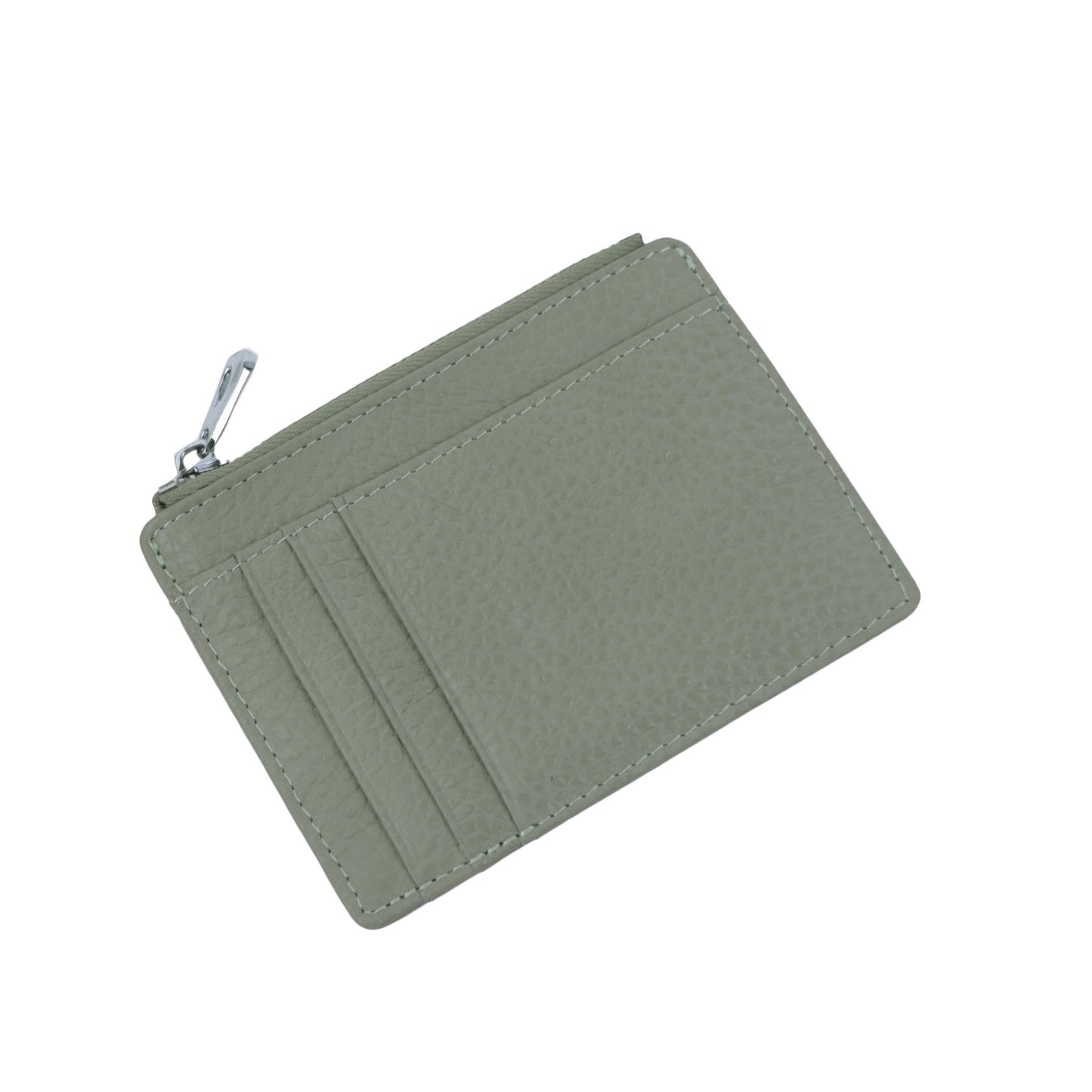 Genuine Leather Customised Pebbled Wallet ID Coin Purse