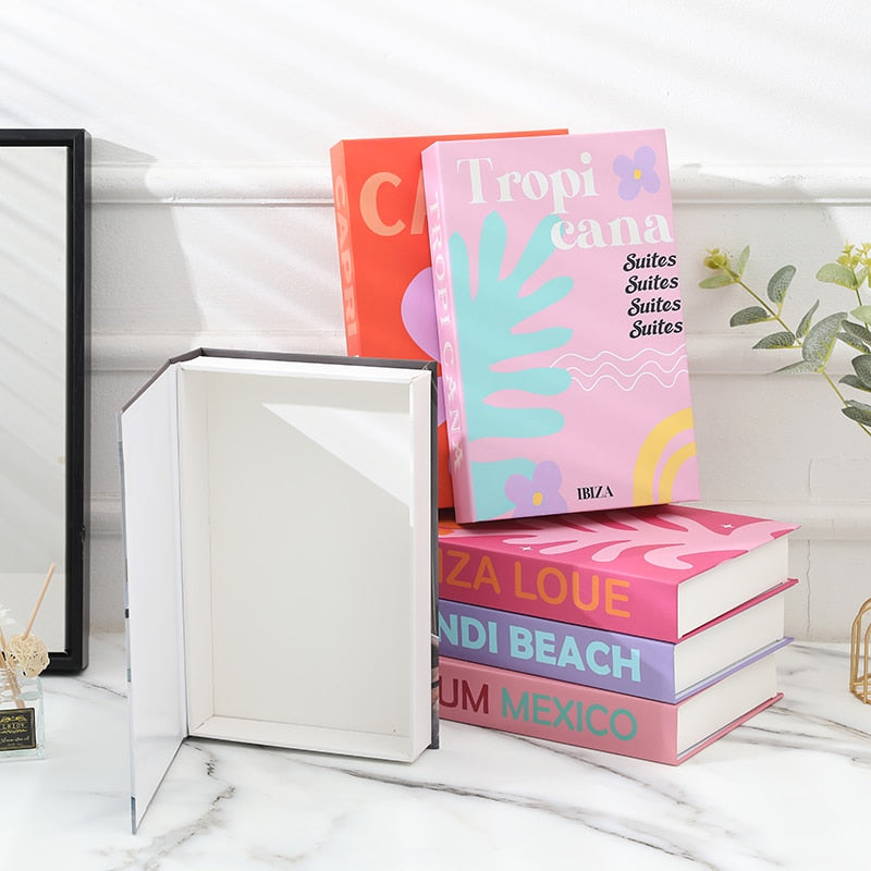 Openable STORAGE Decor Vaction Books