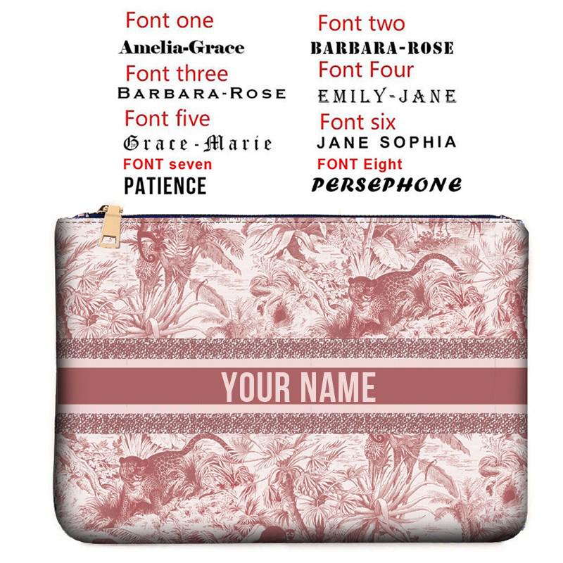 Custom Pattern Clutch Pouch Bag