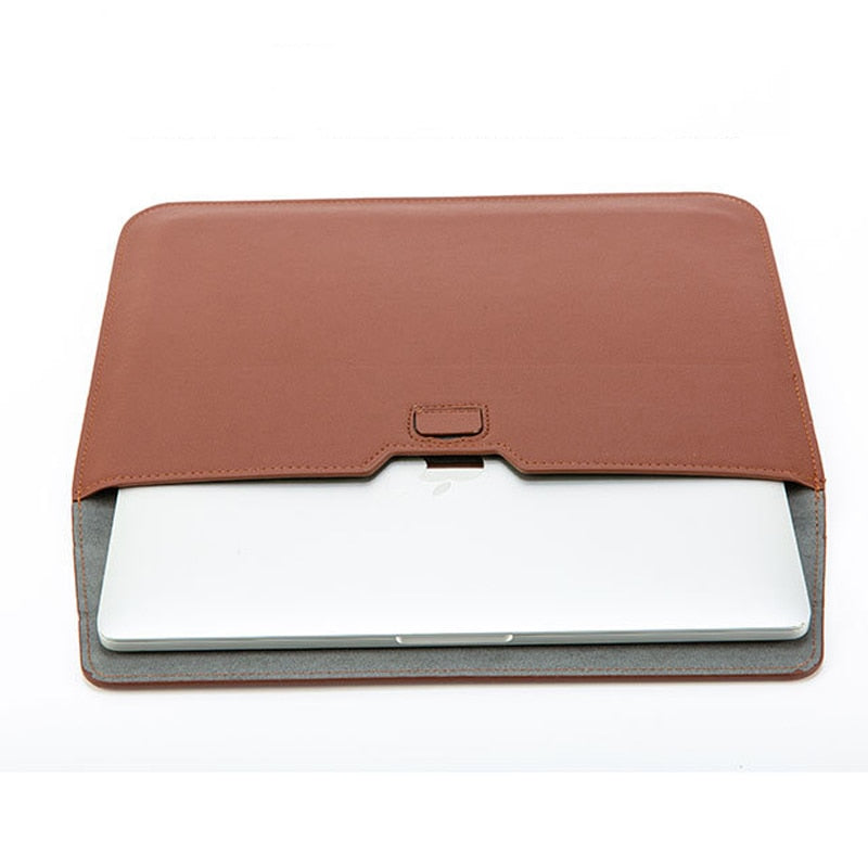Custom Leather Laptop Sleeve For Macbook Cover Laptop Bag