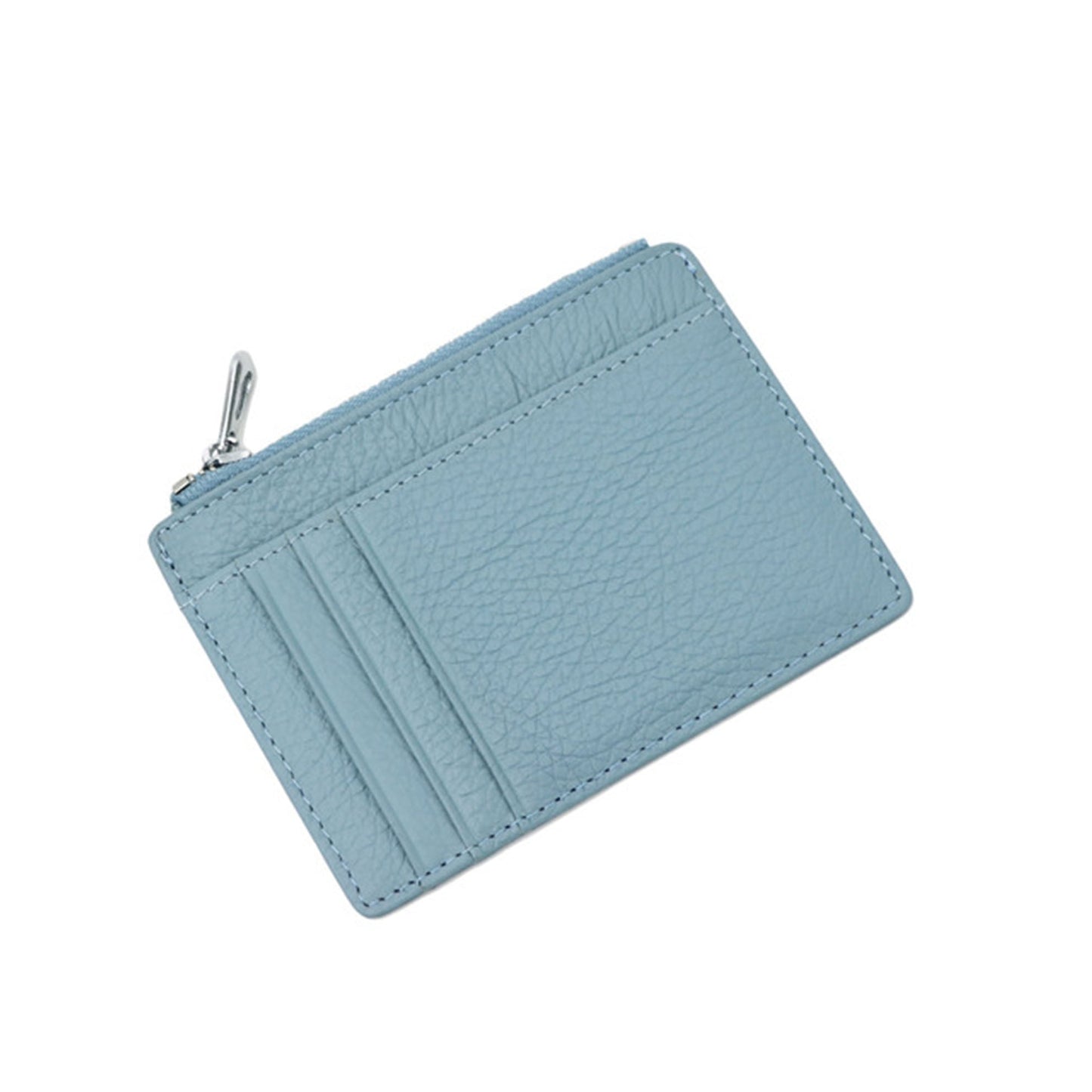 Genuine Leather Customised Pebbled Wallet ID Coin Purse