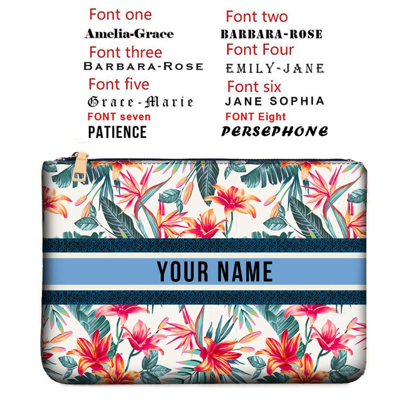 Custom Pattern Clutch Pouch Bag