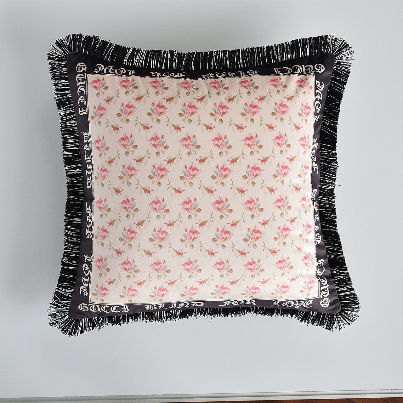 Luxury GG Printing Square Pillowcase Cushion Cover