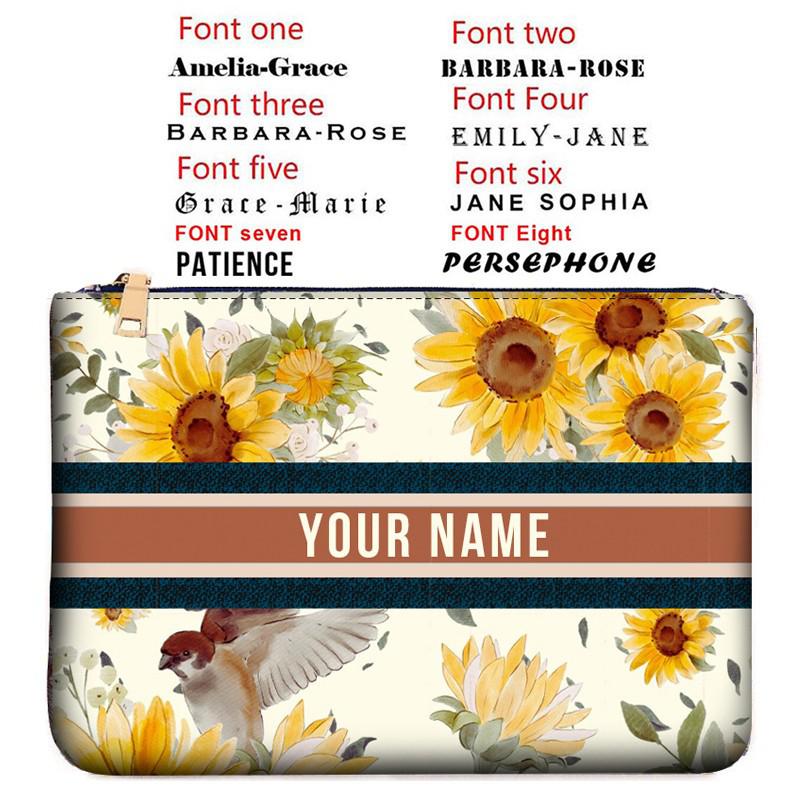Custom Pattern Clutch Pouch Bag