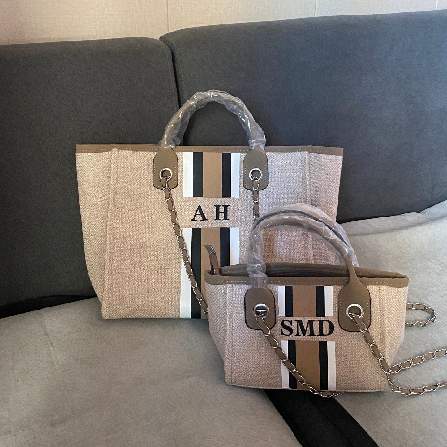 Personalised Monogram Tote Bag