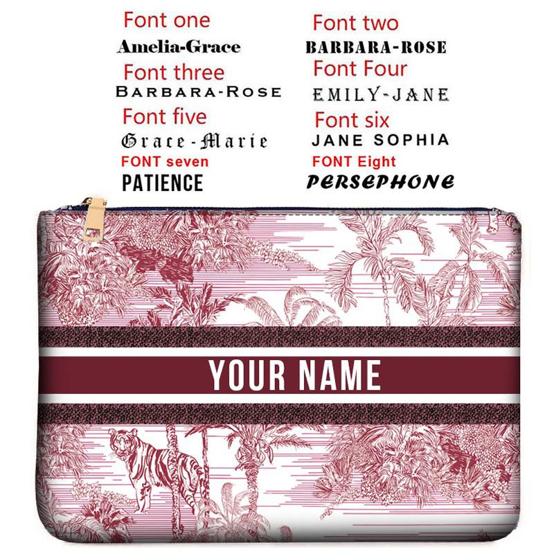 Custom Pattern Clutch Pouch Bag