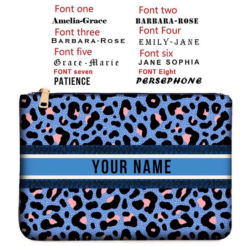 Custom Pattern Clutch Pouch Bag