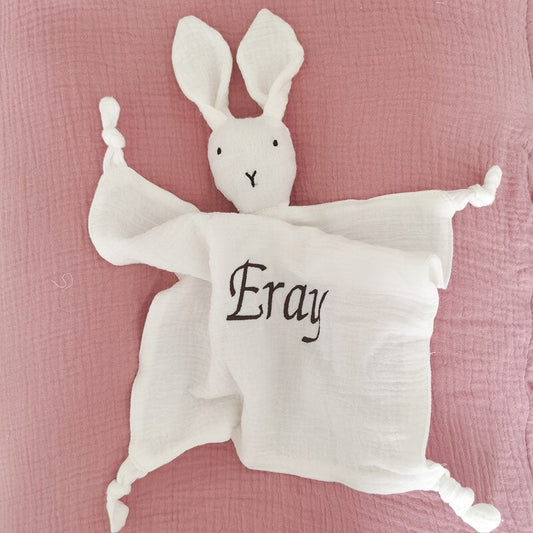 Embroided Kids Sleep Toy Soothe Comforter