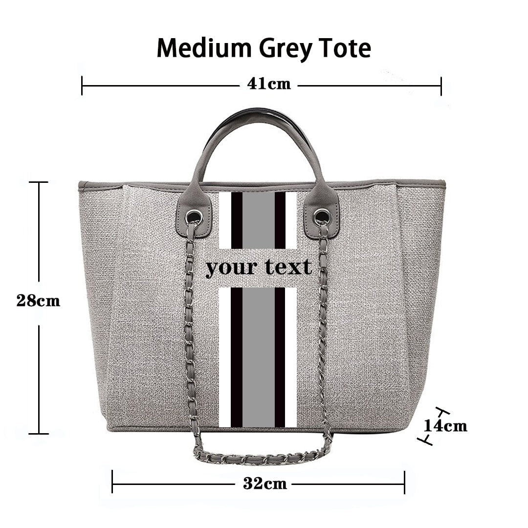 Personalised Monogram Tote Bag