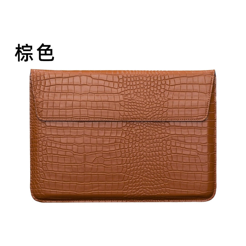 Custom Leather Laptop Sleeve For Macbook Cover Laptop Bag