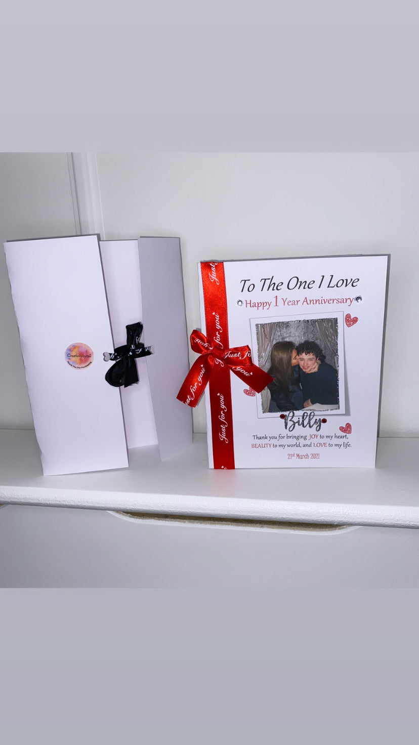 Men’s Ribbon photo Cards